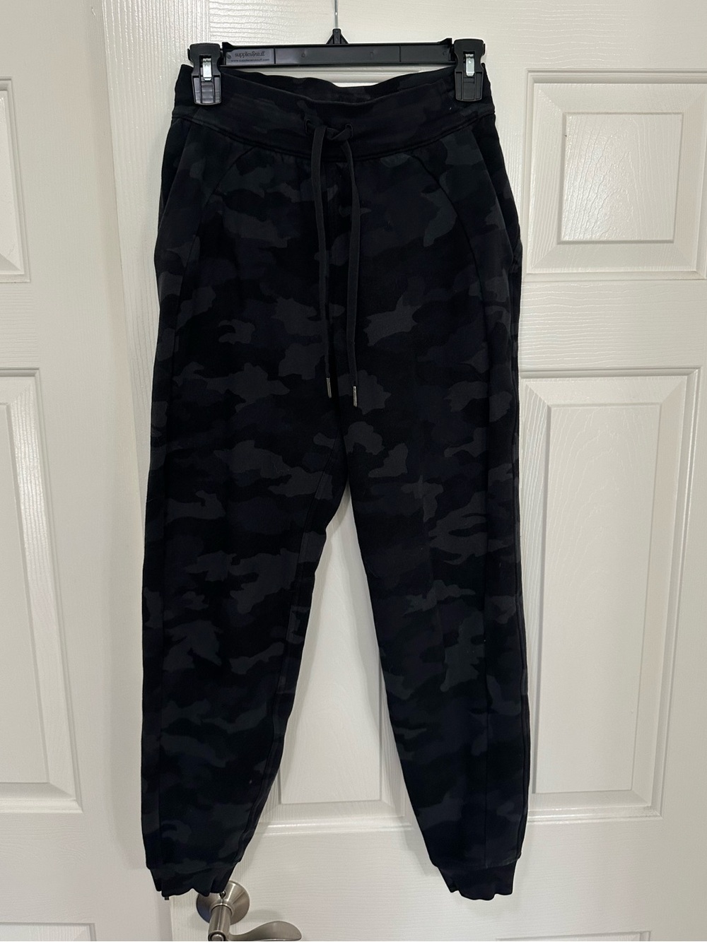 lululemon athletica Black Camo Scuba Jogger Sweatpants